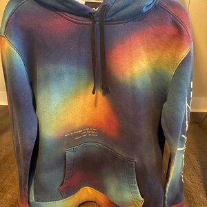 Hollister Men's Colorful Tie-Dye Hoodie